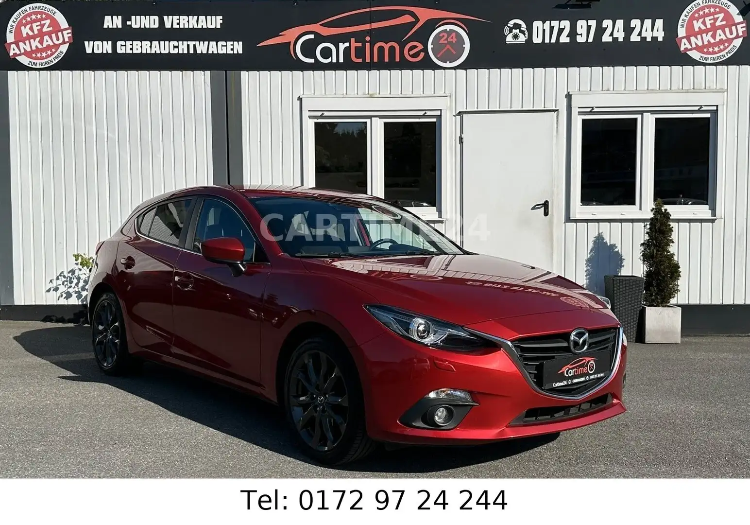 Mazda 3 Lim. Nakama 1,5 D*1.HAND*SCHECKHEFT*TÜV NEU* Rot - 2