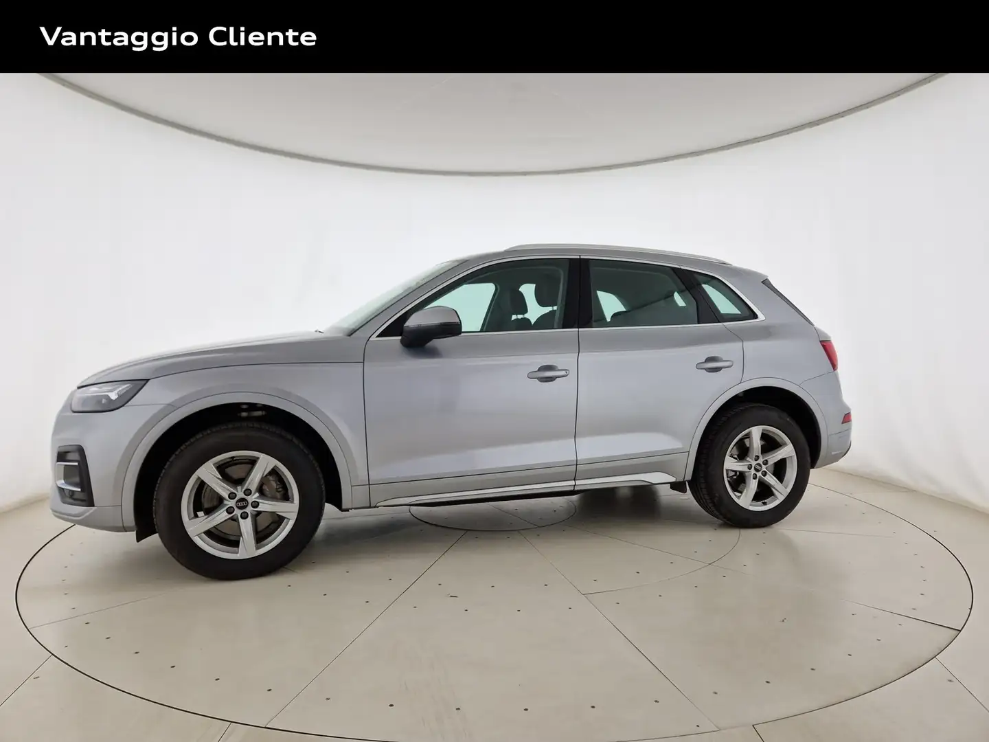 Audi Q5 40 2.0 tdi mhev 12v business advanced quattro s-tr Argento - 2