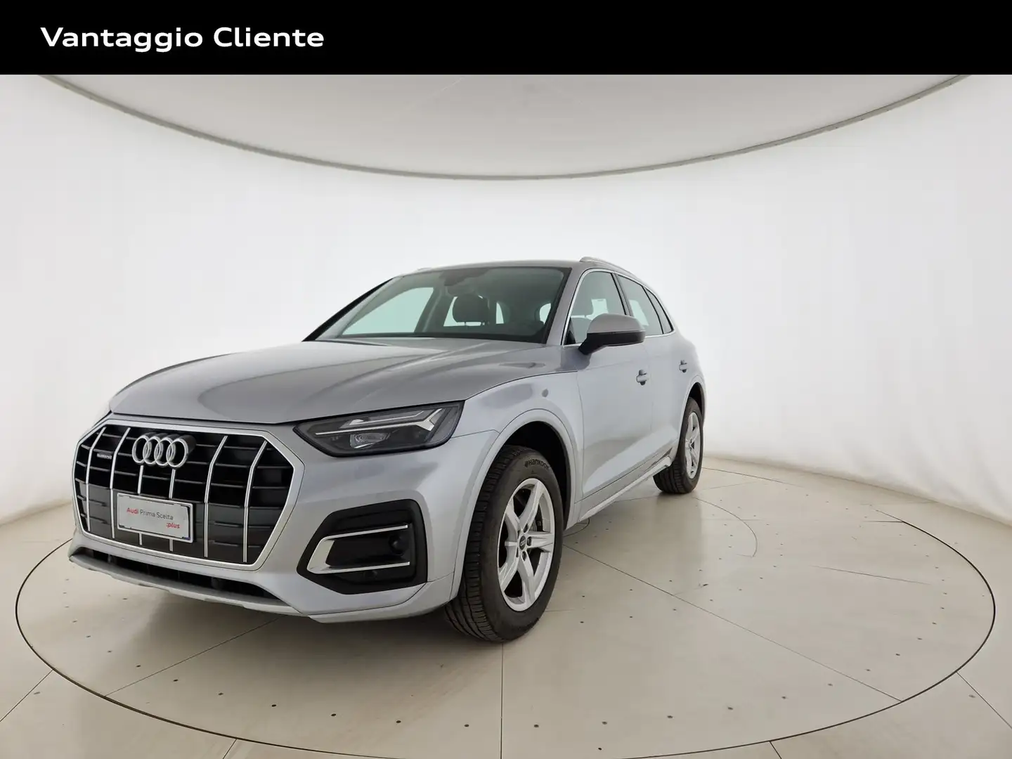 Audi Q5 40 2.0 tdi mhev 12v business advanced quattro s-tr Argento - 1