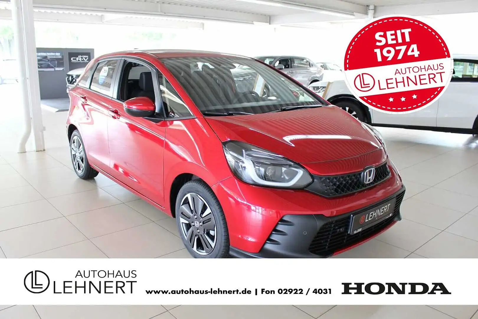 Honda Jazz Hybrid 1.5 Advance Rouge - 1