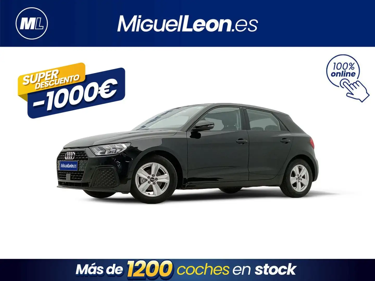 Audi A1 Sportback 25 TFSI Negro - 1