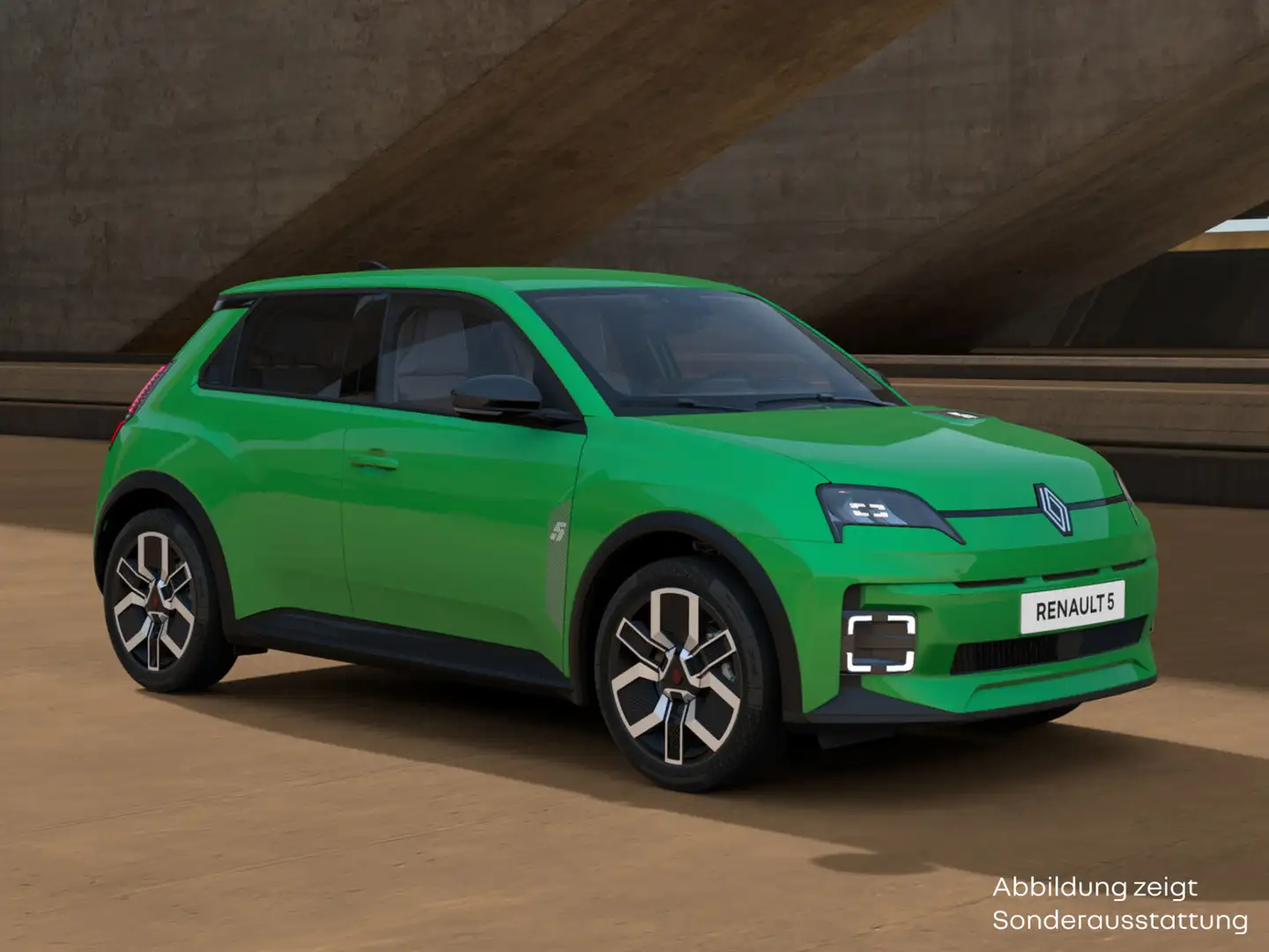 Renault R 5 E-Tech Techno 150 Comfort Range Grün - 1