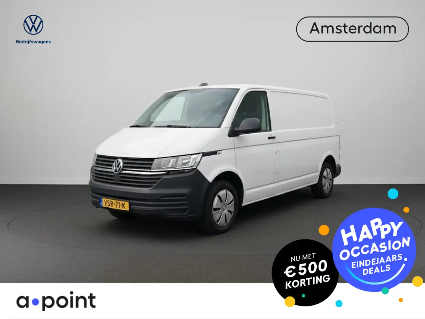 Volkswagen T6.1 Transporter 2.0 TDI L2H1 28 Economy Business 110 PK | Navigati Blanc - 1