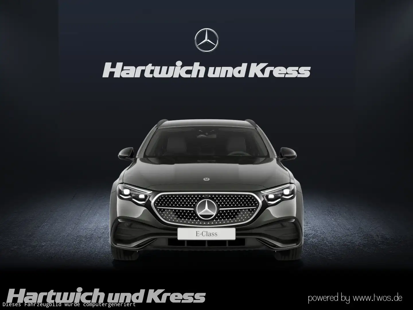 Mercedes-Benz E 300 E 300 de T AMG Line Advanced Plus+360°-Kamera+Burmester+DIGITAL LIGHT+Night+ Gris - 2