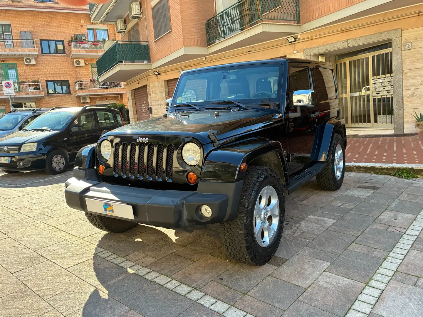 Jeep Wrangler Wrangler III 2.8 crd Sahara auto 200 cv Noir - 1