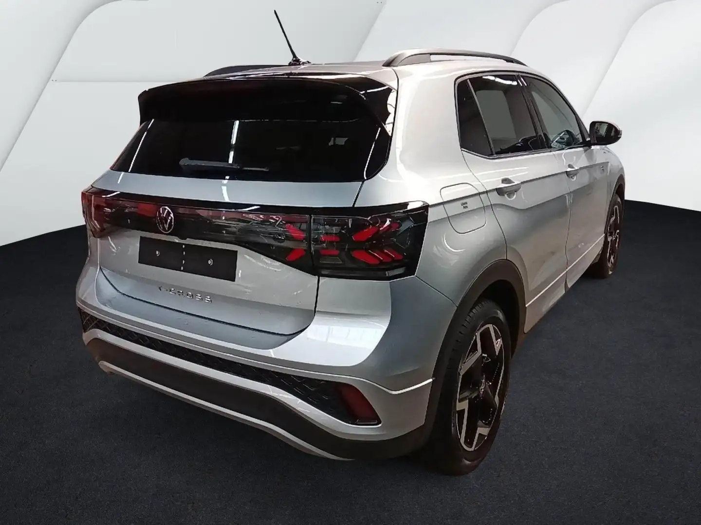 Volkswagen T-Cross 1.5 TSI DSG R-Line Navi IQ.Light DAB+ Fr Silber - 2