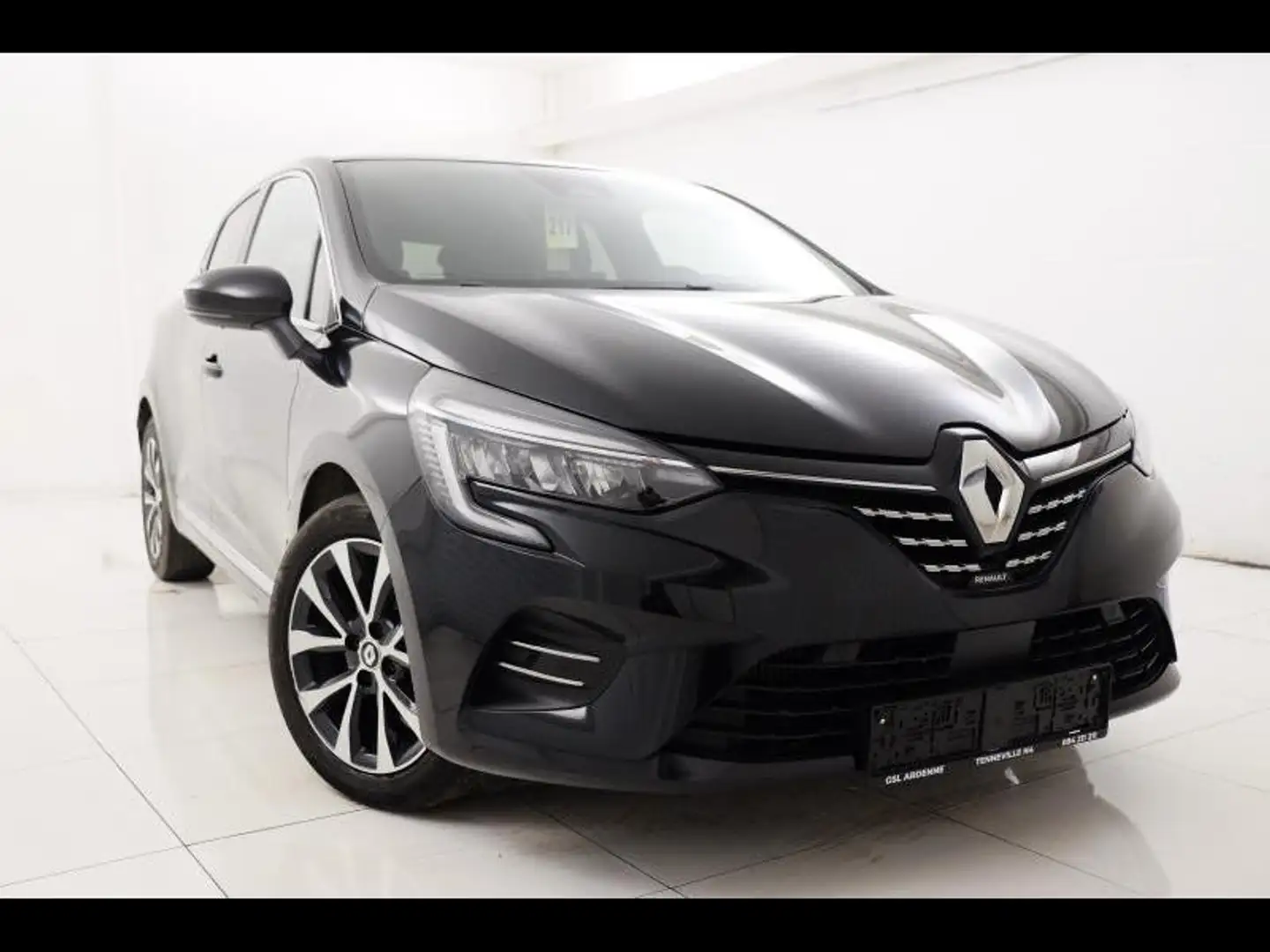 Renault Clio 1.0TCe 90cv noir 02/23 57.911km Airco GPS Cruise Schwarz - 1