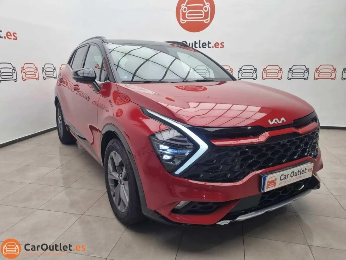 Kia Sportage 1.6 T-GDi HEV GT-line Rojo - 2