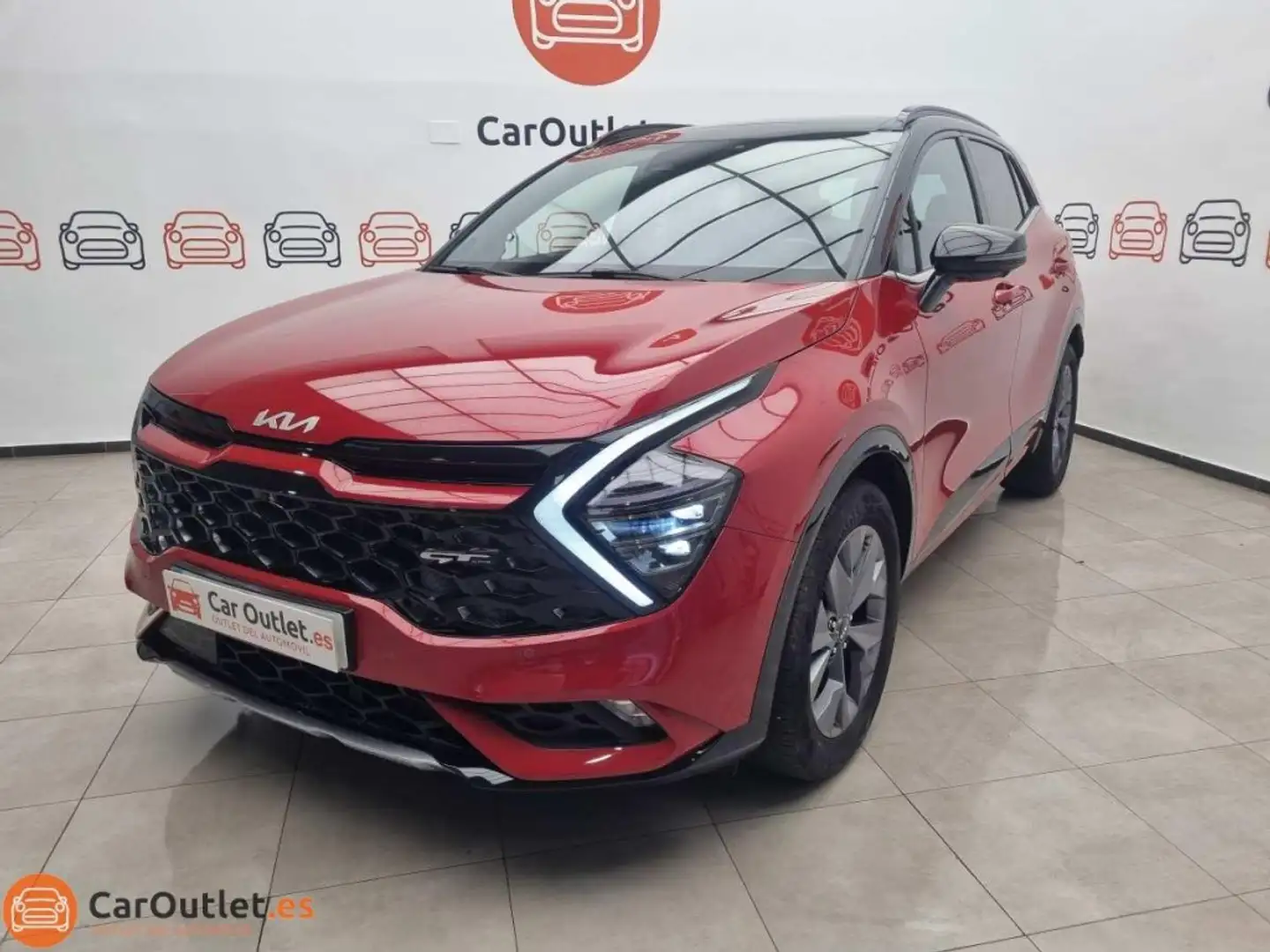 Kia Sportage 1.6 T-GDi HEV GT-line Rojo - 1