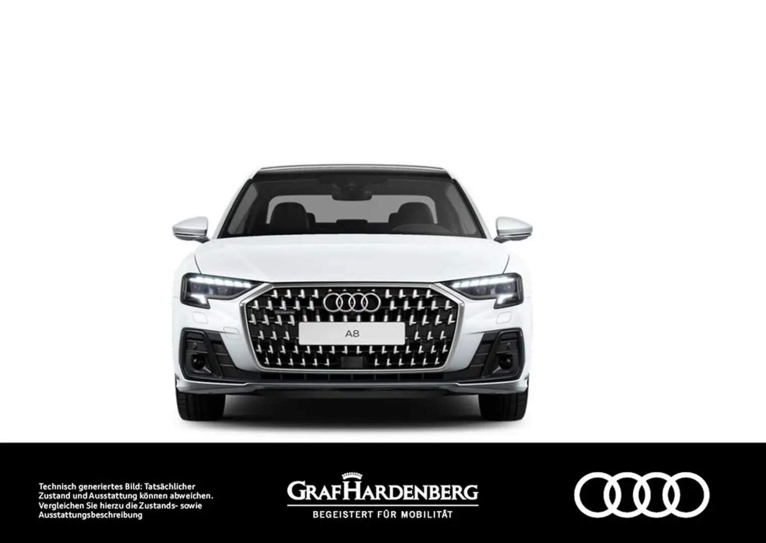 Audi A8 50 TDI quattro . Virt.Cockpit LED Navi Pano Weiß - 2