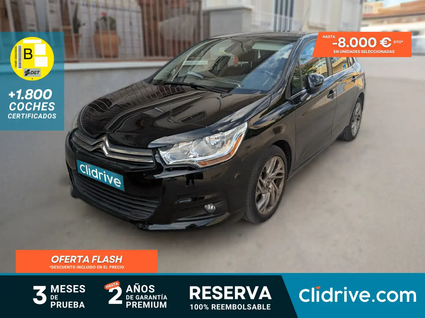 Citroen C4 1.6e-HDi S&S Collection 115 Negro - 1