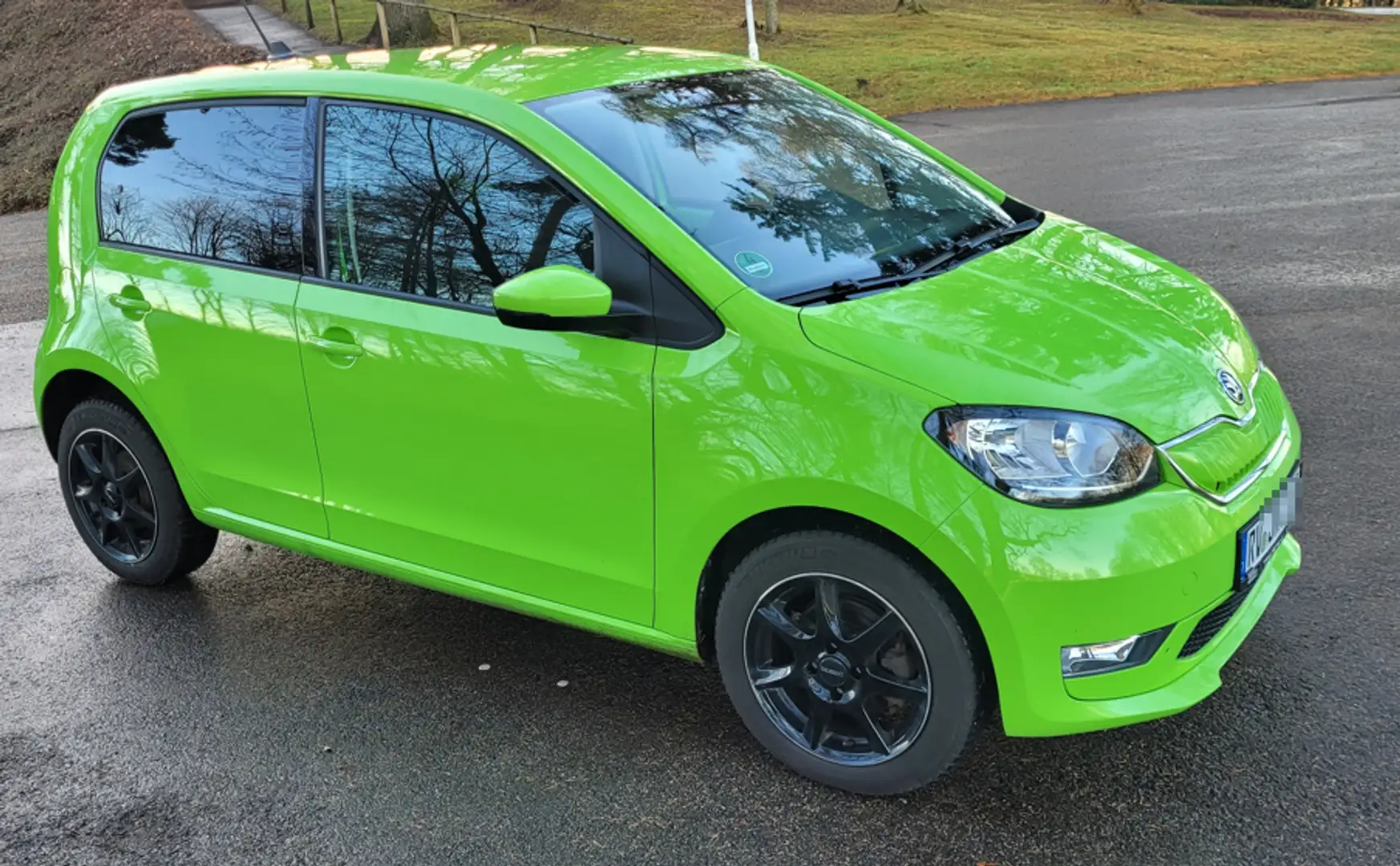 Skoda Citigo Citigo 5-Türer Elektro CITIGOe iV Style Grün - 1