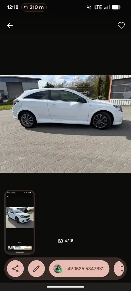 Opel Astra 1,6 Gtc Coupe, foto 3
