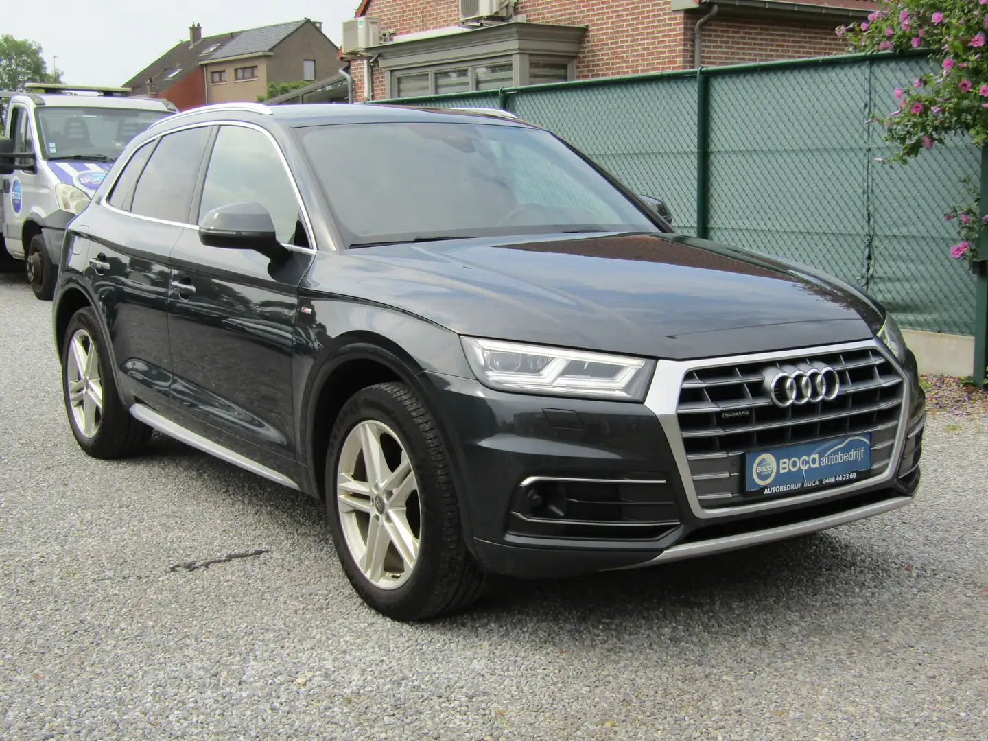 Audi Q5 Q5 2.0 TDI quattro S tronic sport S-line Gris - 2