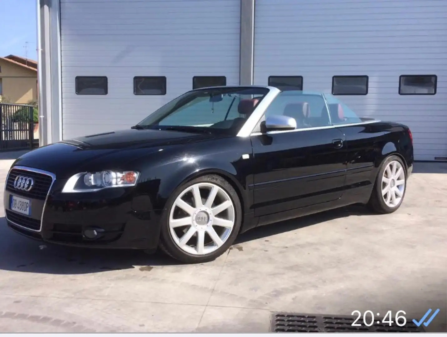 Audi A4 A4 III 2006 Cabriolet Cabrio 2.0 tdi fap Nero - 1
