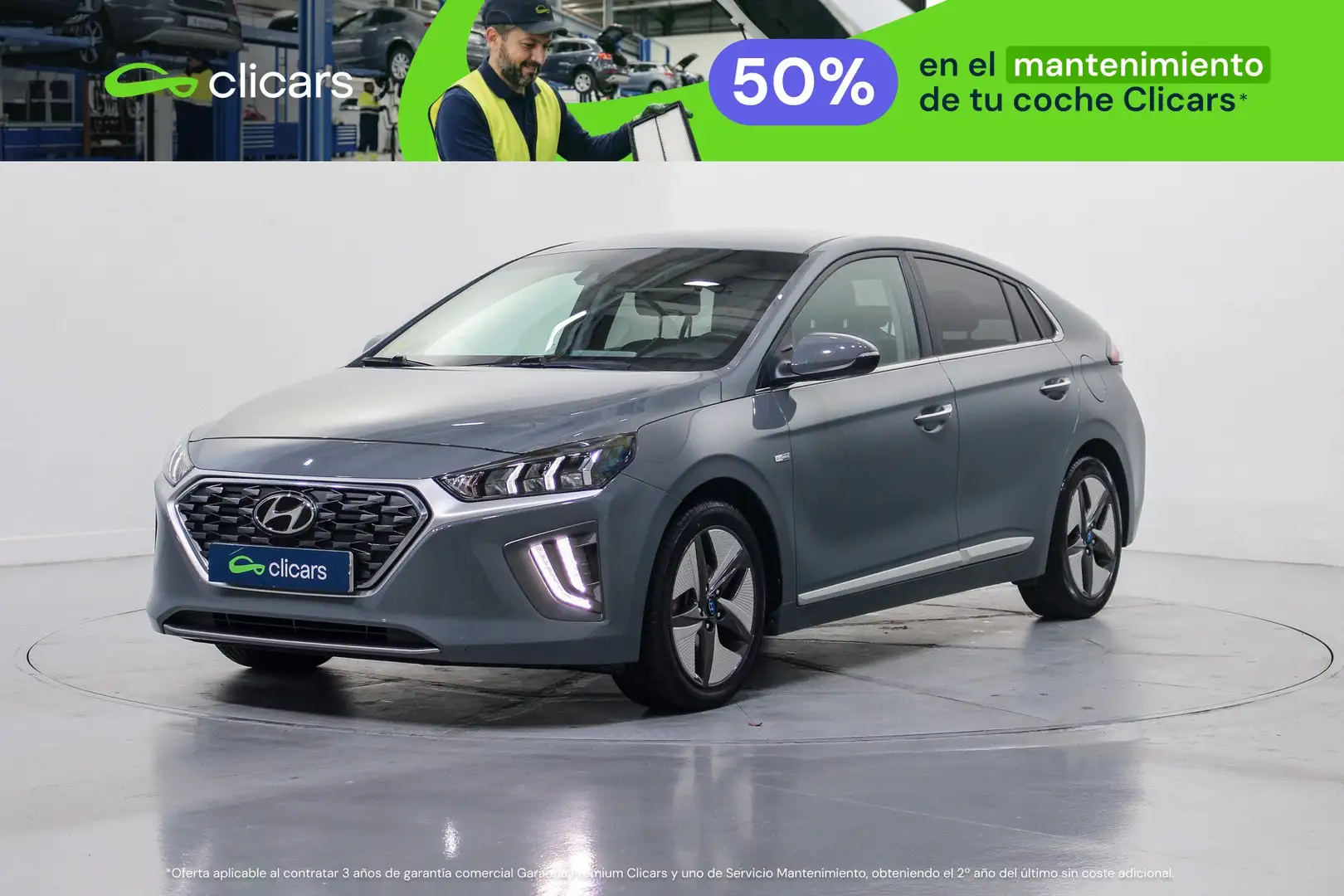 Hyundai IONIQ HEV 1.6 GDI Tecno Gris - 1