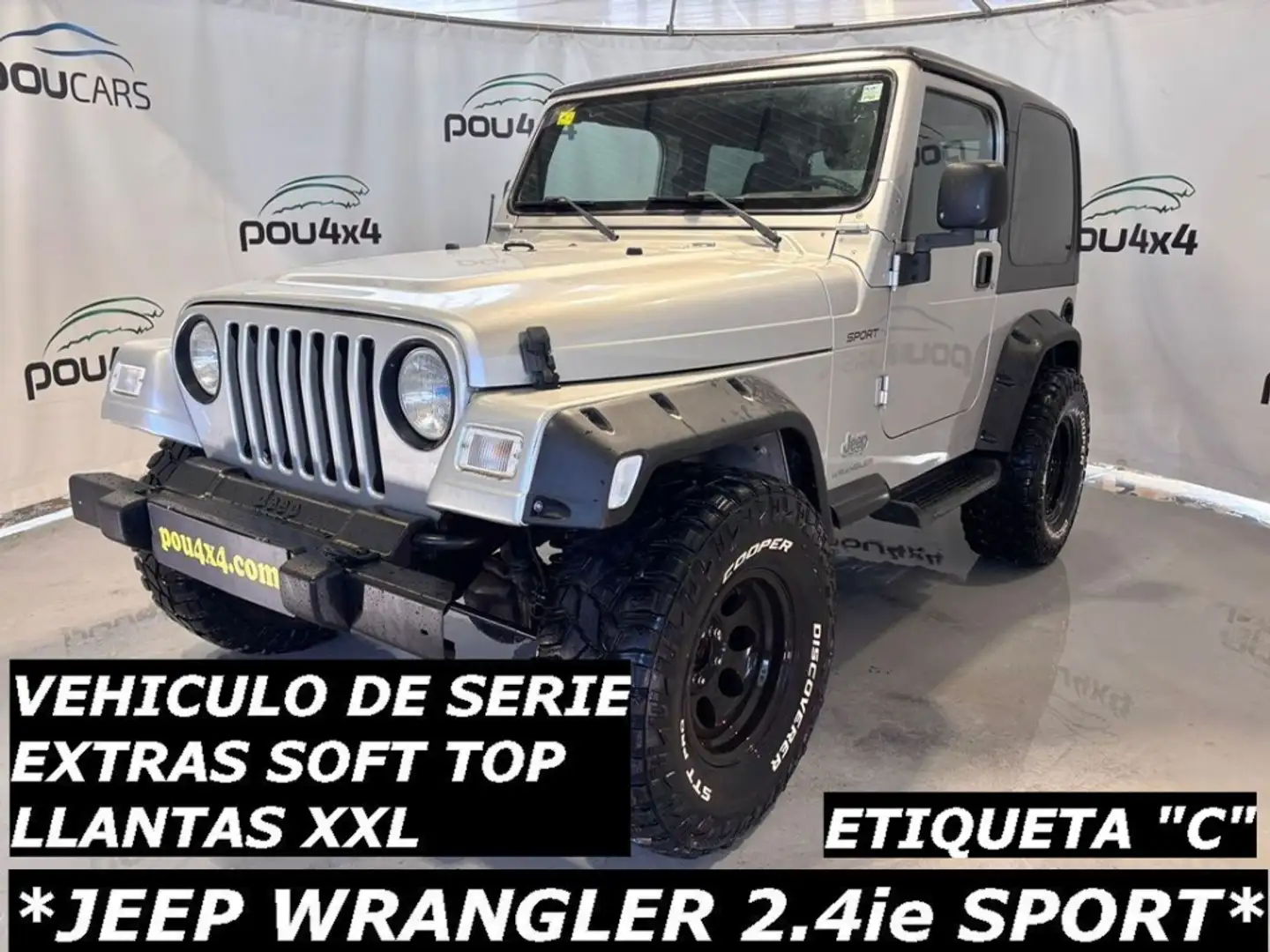 Jeep Wrangler 2.5 Sport Techo Duro Grau - 1