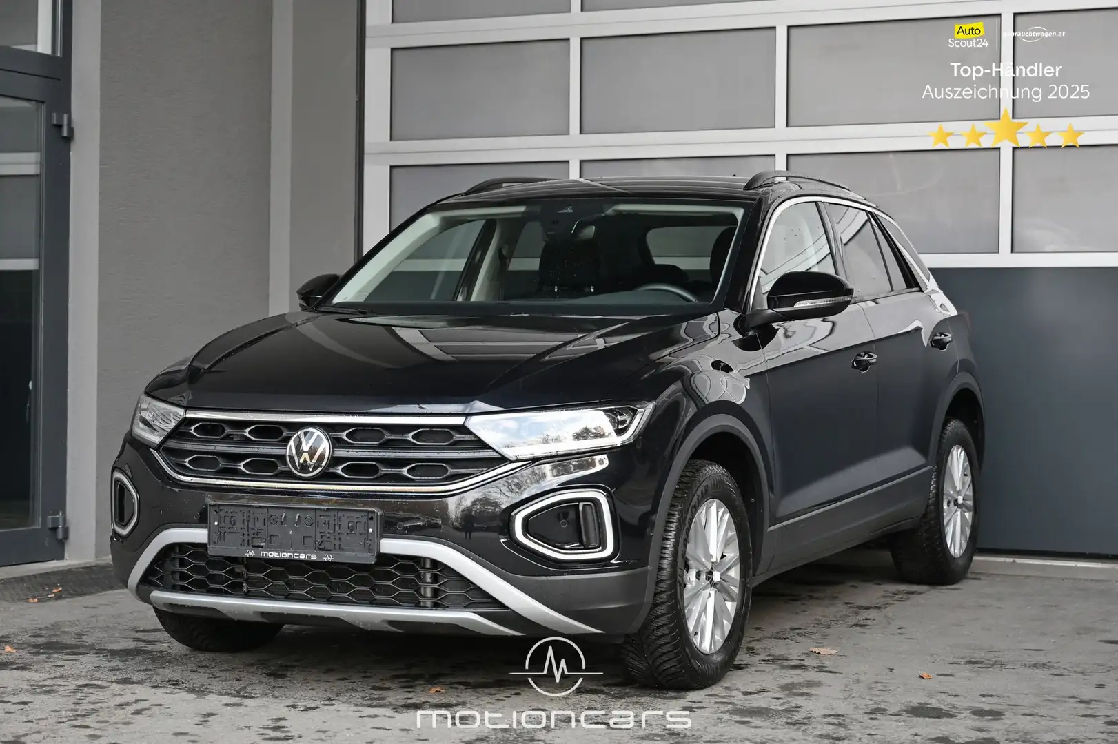 Volkswagen T-Roc 1.0 TSI Life Pickerl NEU Schwarz - 1