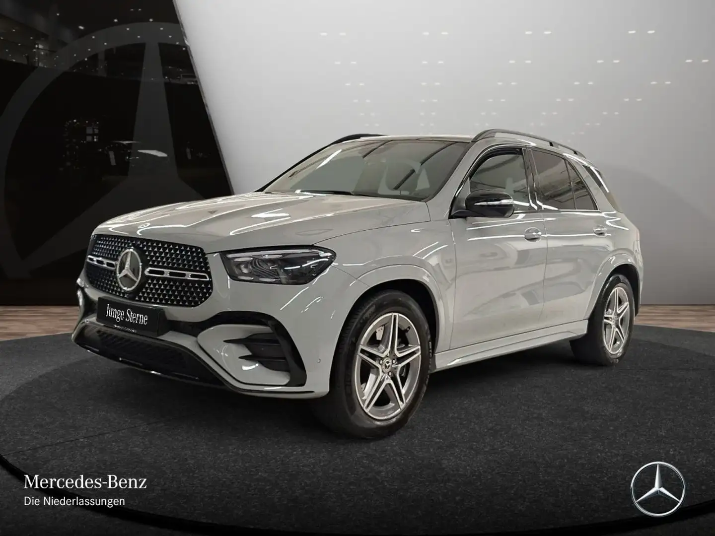 Mercedes-Benz GLE 450 d 4M AMG+NIGHT+PANO+360+AHK+MULTIBEAM+HUD Grau - 2