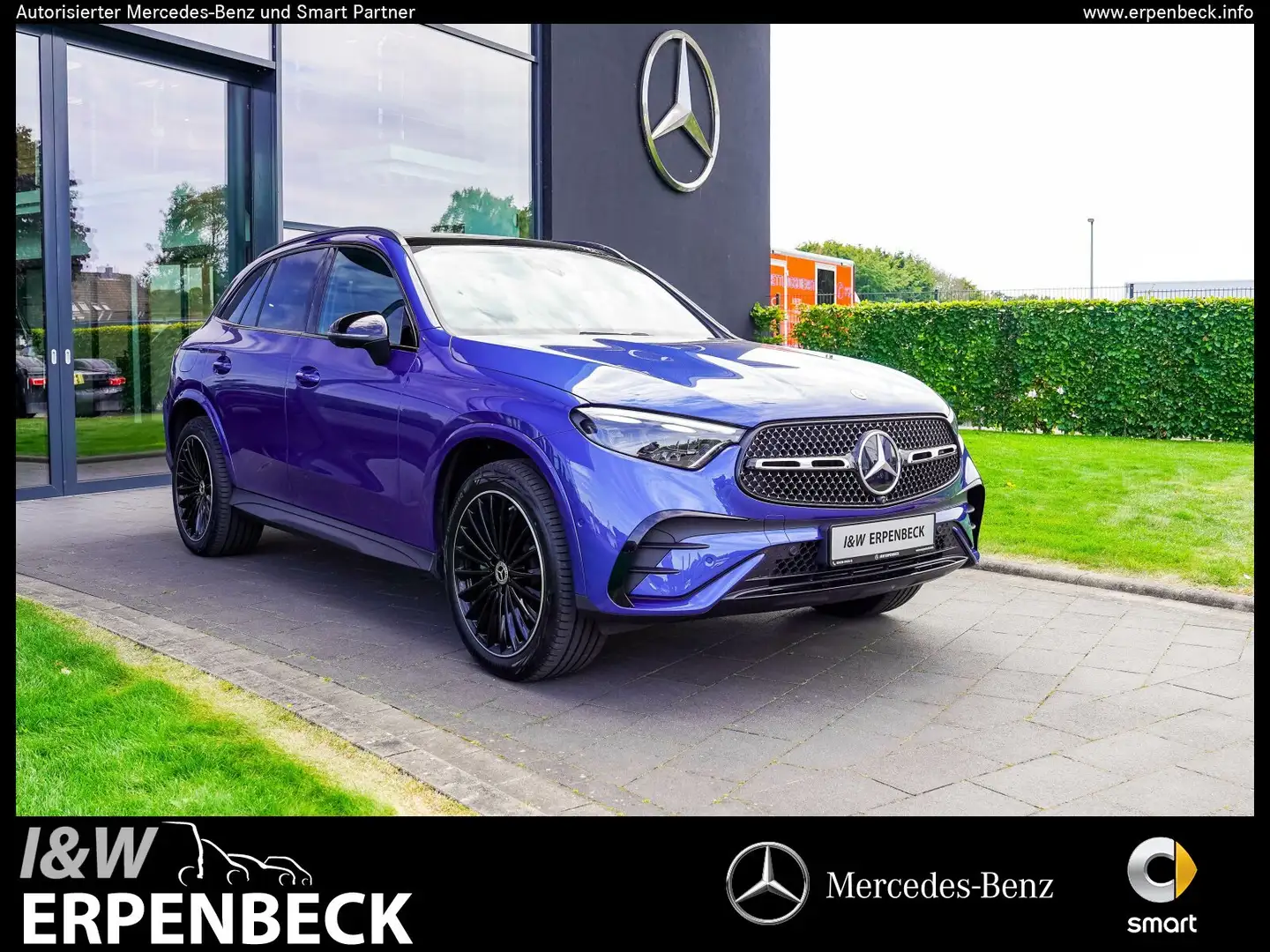 Mercedes-Benz GLC 300 GLC 300 de 4MATIC AMG AHK Distr Digital Light Bleu - 1