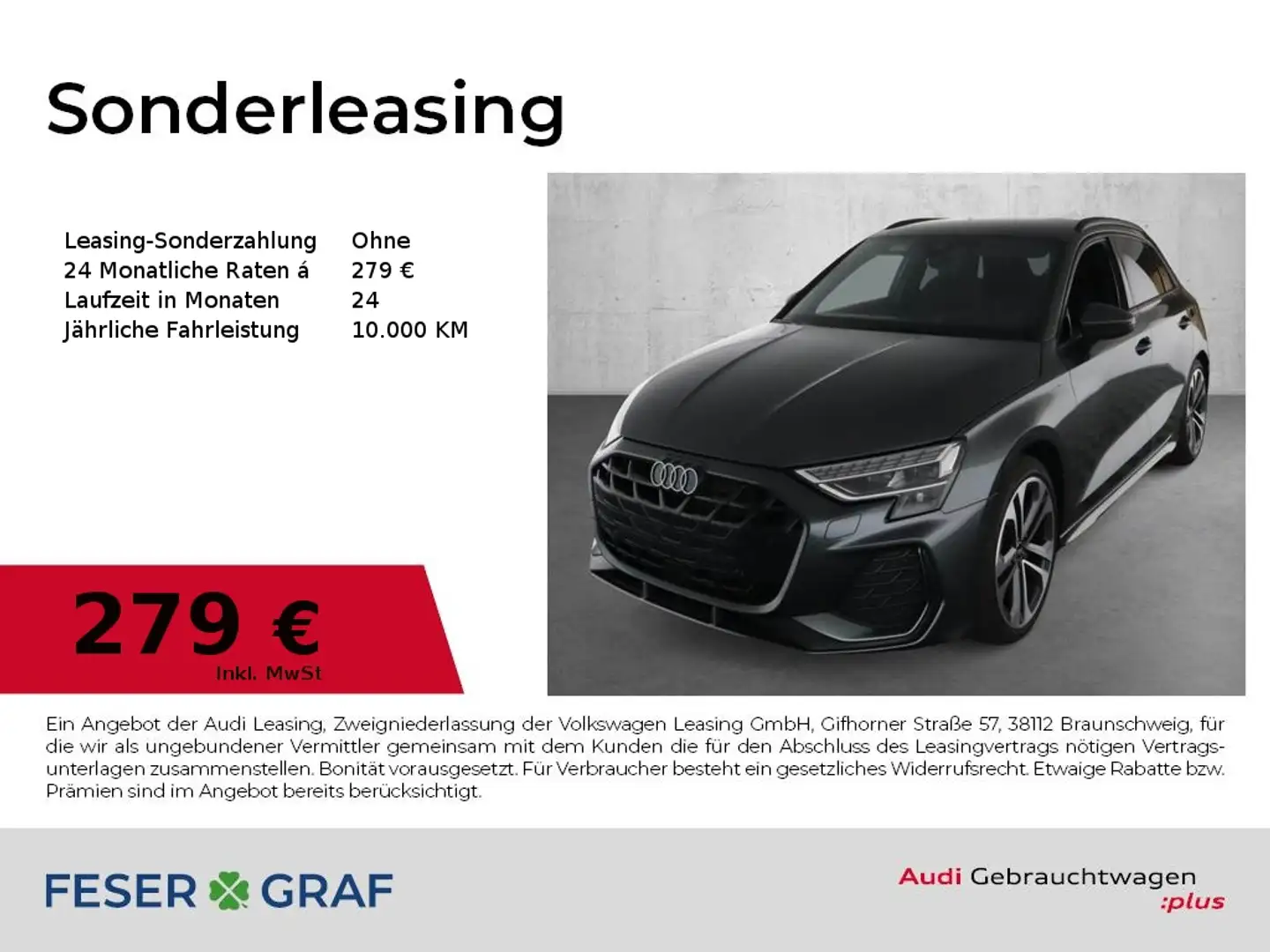 Audi A3 35 TFSI - S line - MATRIX - KAMERA Gris - 1