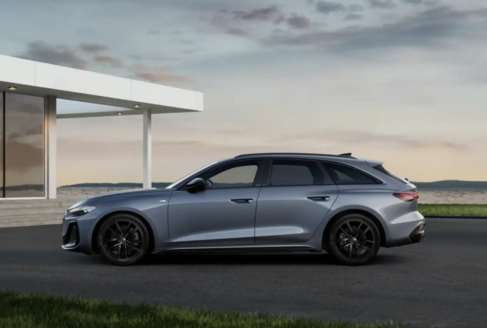 Audi A5 Avant 2.0TDI Black line S tronic 150kW Azul - 2