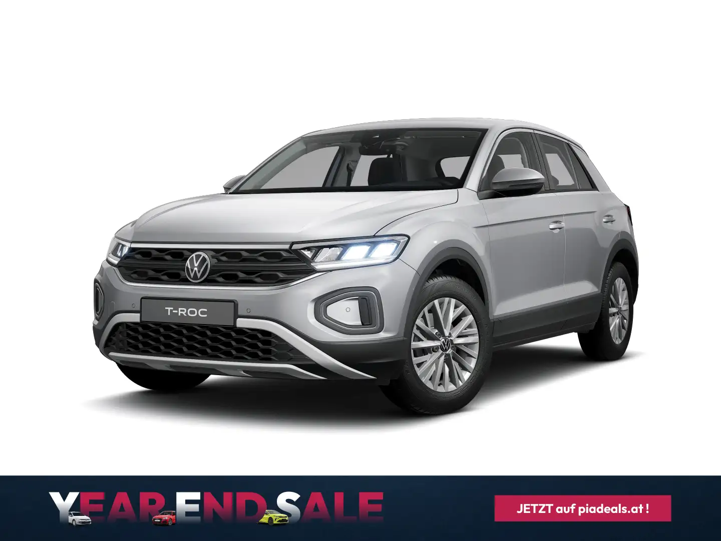 Volkswagen T-Roc 4Me TSI Silber - 1