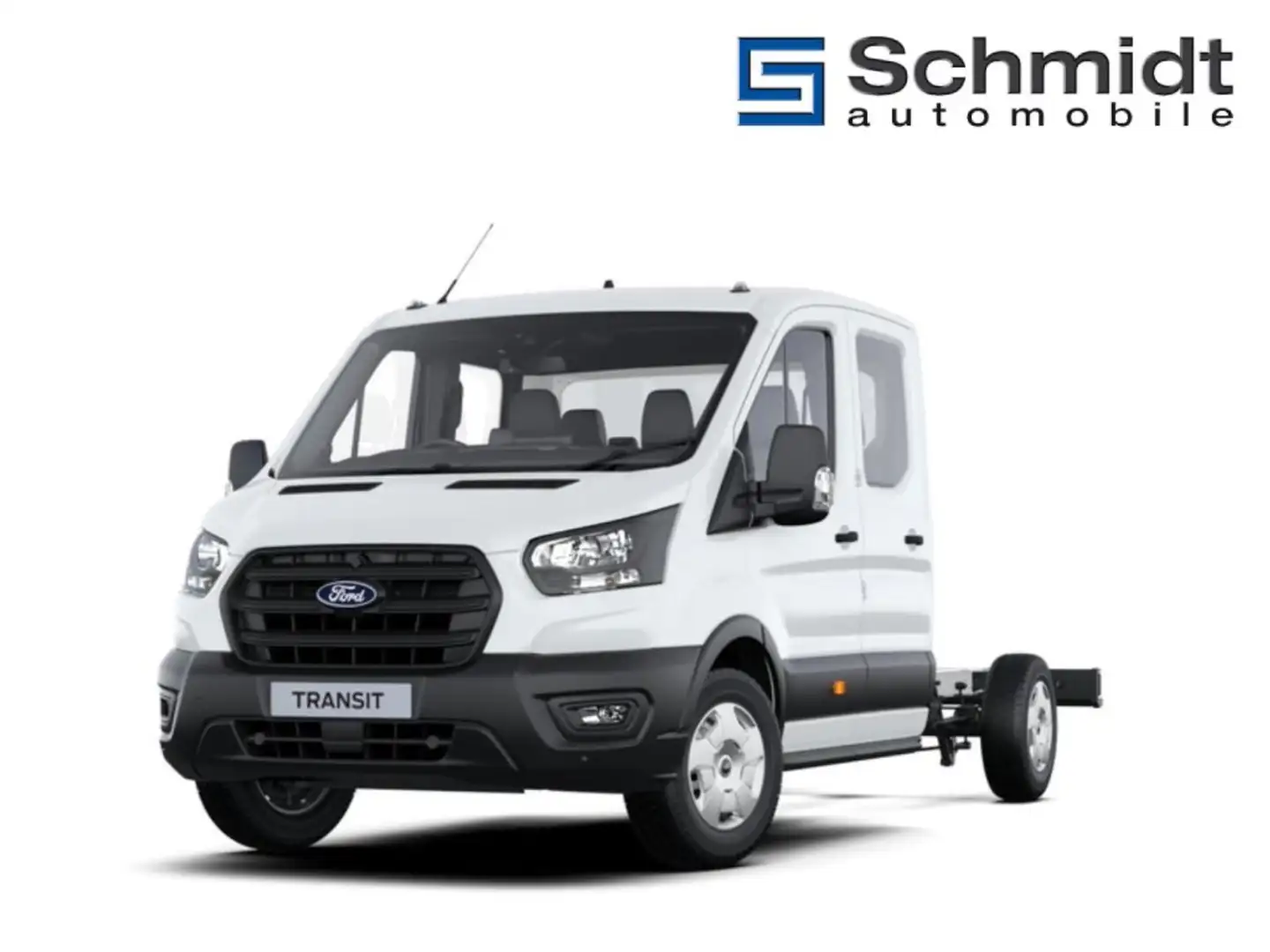 Ford Transit Pritsche Trend DK 350L4 2,0L Eblue 165PS M RWD Weiß - 1