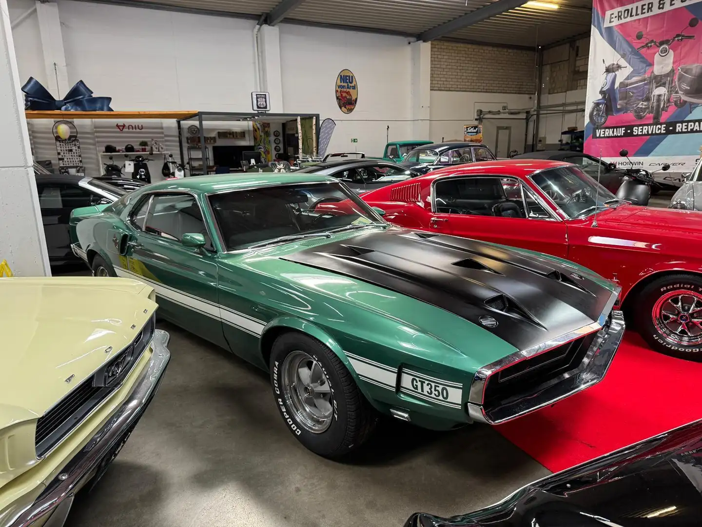 Ford Mustang Shelby Original GT-350 Vert - 1