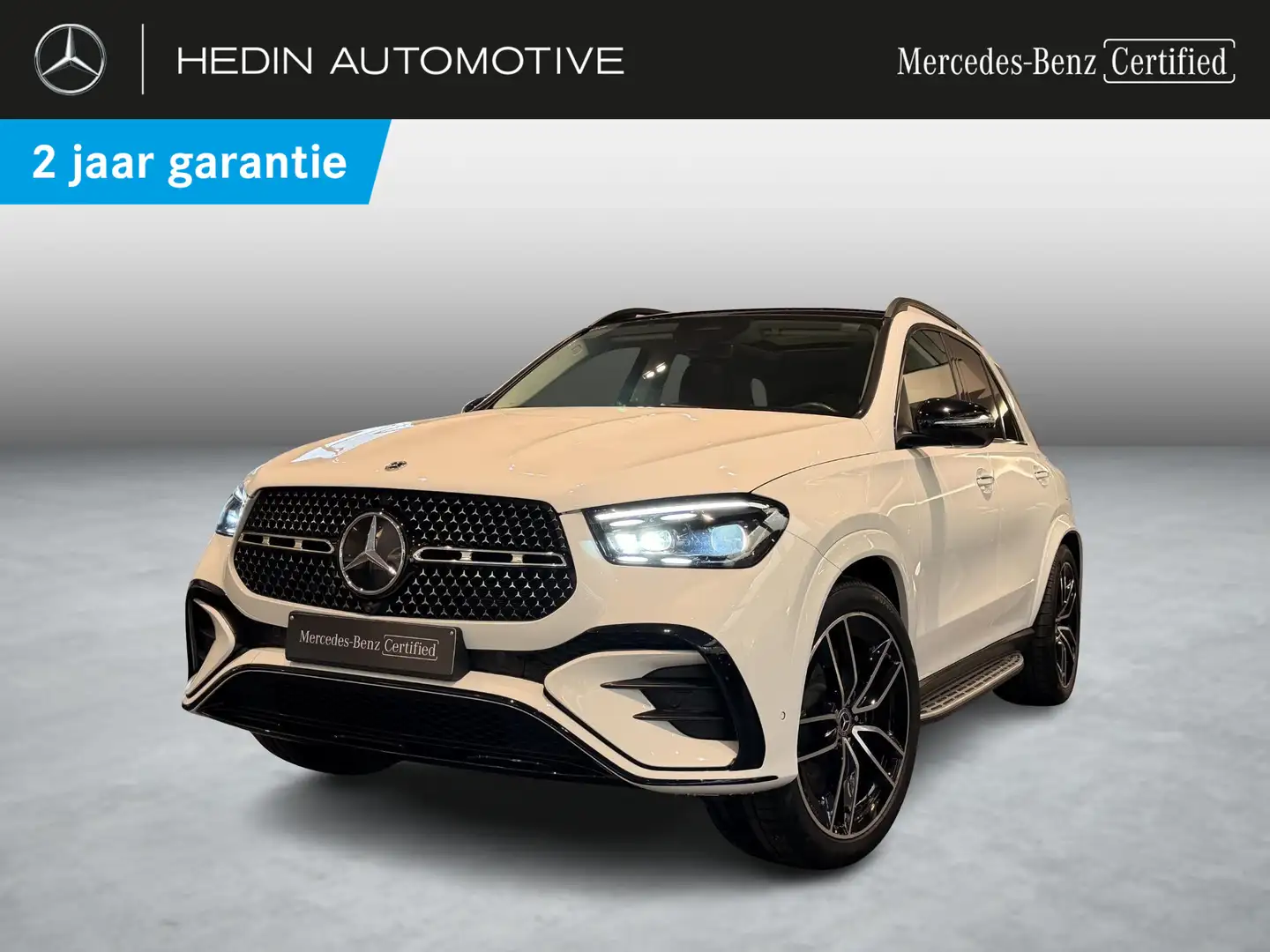Mercedes-Benz GLE 350 DE 4MATIC AMG Line | Panoramisch Dak | Trekhaak | Weiß - 1