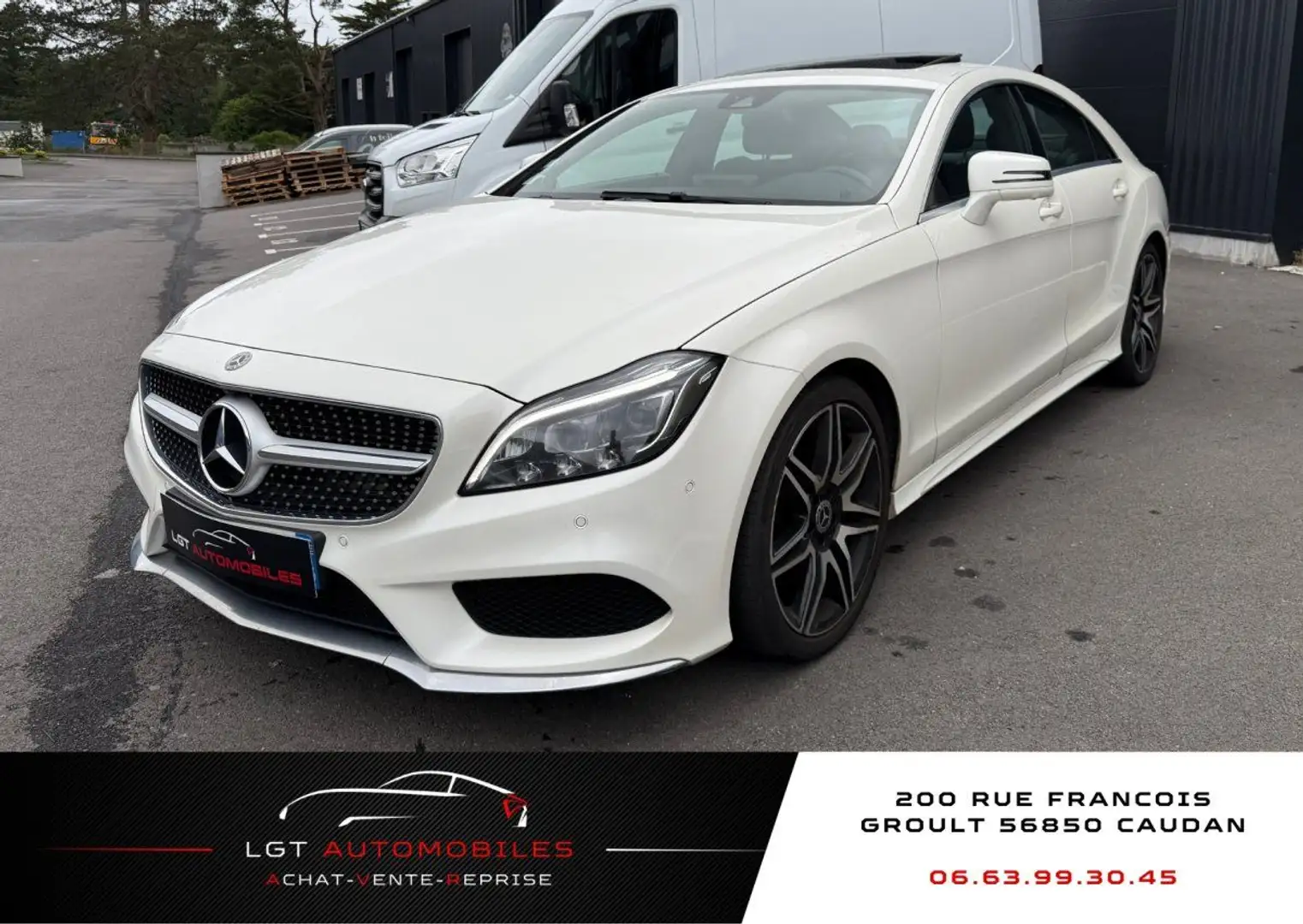 Mercedes-Benz CLS II (W218) 350 d Fascination 9G-Tronic Белый - 1