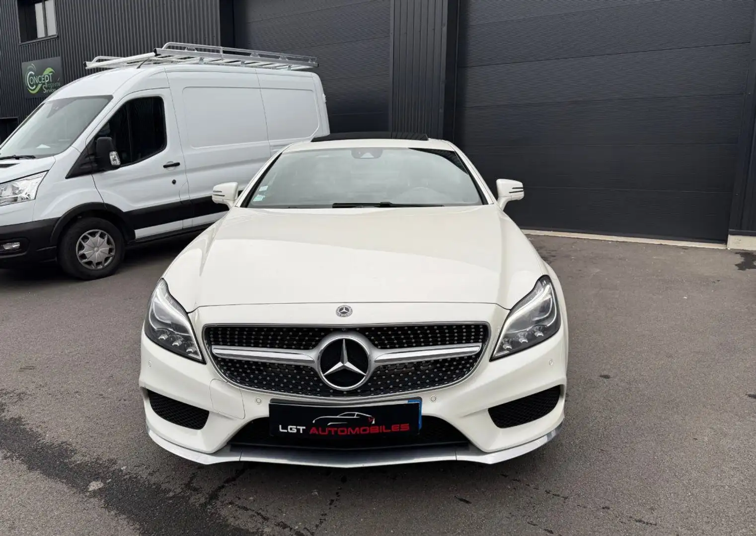 Mercedes-Benz CLS II (W218) 350 d Fascination 9G-Tronic Weiß - 2
