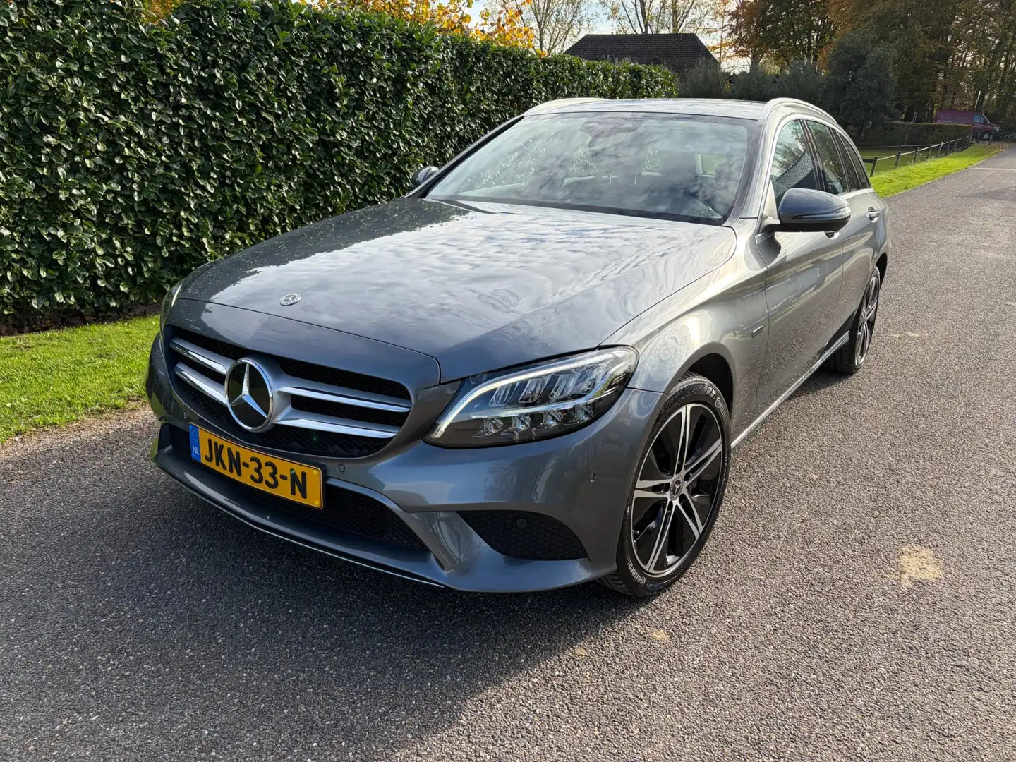 Mercedes-Benz C 300 Estate 300e Trekhaak Led Incl BTW Gris - 1