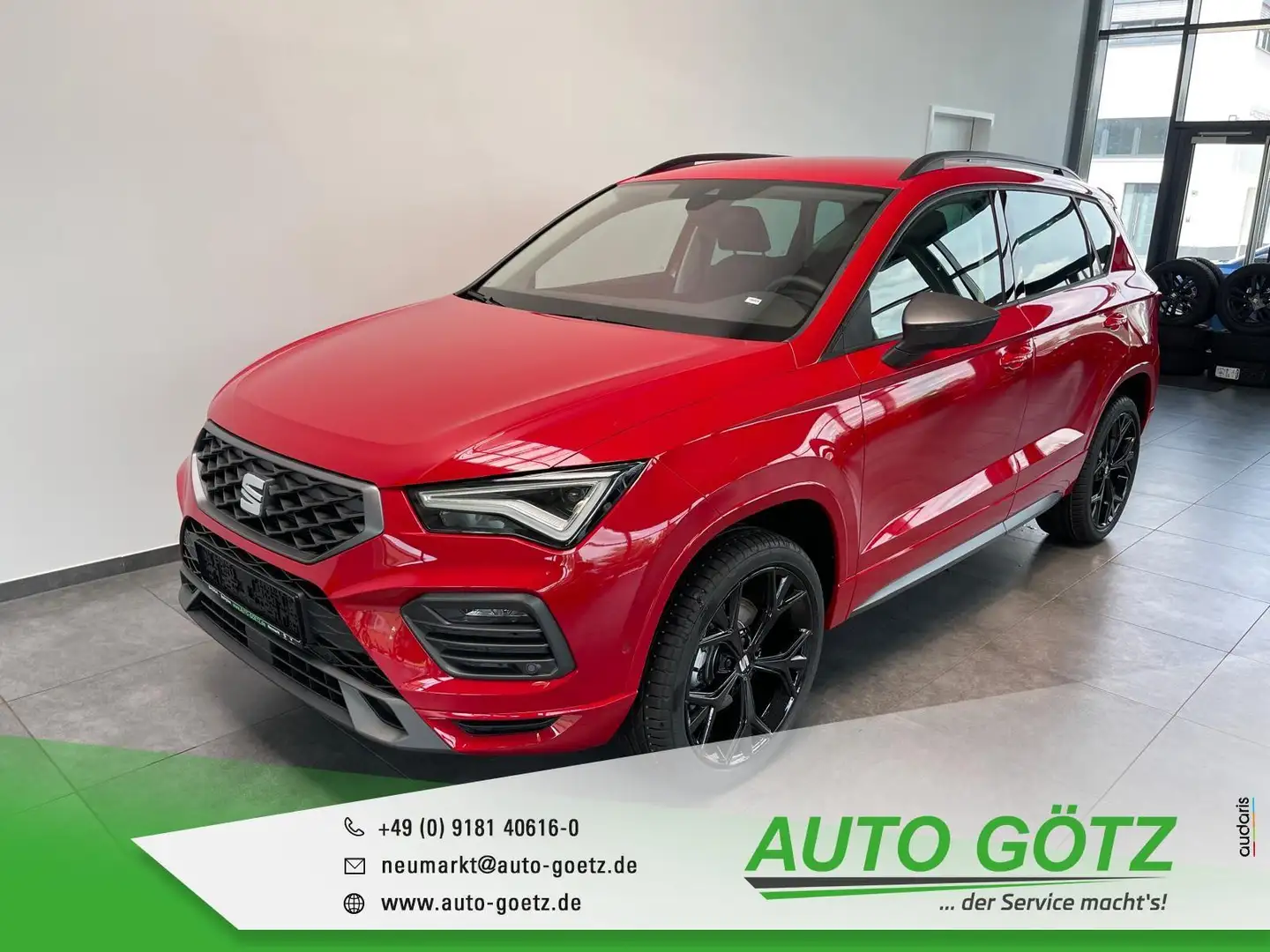SEAT Ateca FR DSG 5-Jah Garantie AHK-Vorb.*Navi*LED*ACC*19"Al Roşu - 1