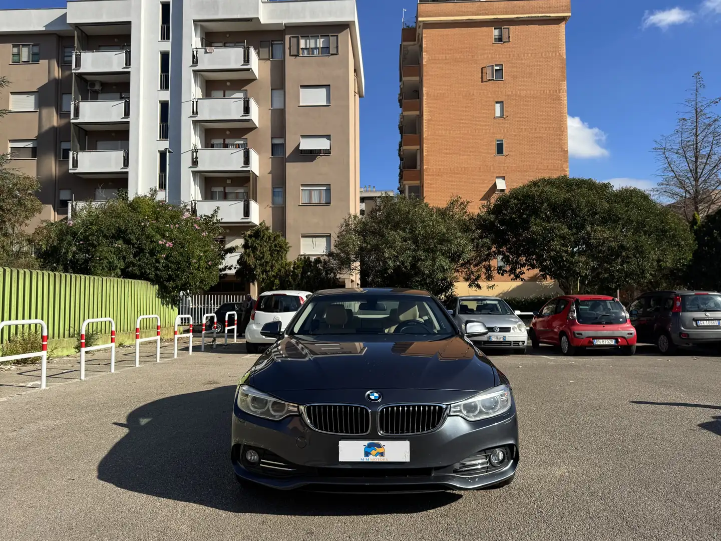 BMW 420 Serie 4 Coupe 420d Coupe Luxury 184cv auto Gris - 2