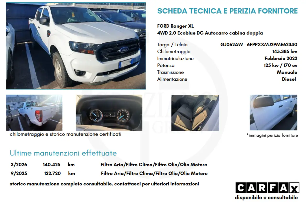 2022 Ford Ranger 2.0 ECOBLUE DC XL 5 posti, photograph 2