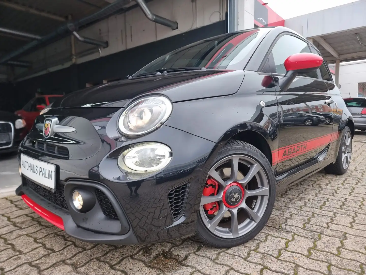 Fiat 500C 500 Abarth Cabrio 595 ZR/WA erneuert Schwarz - 1