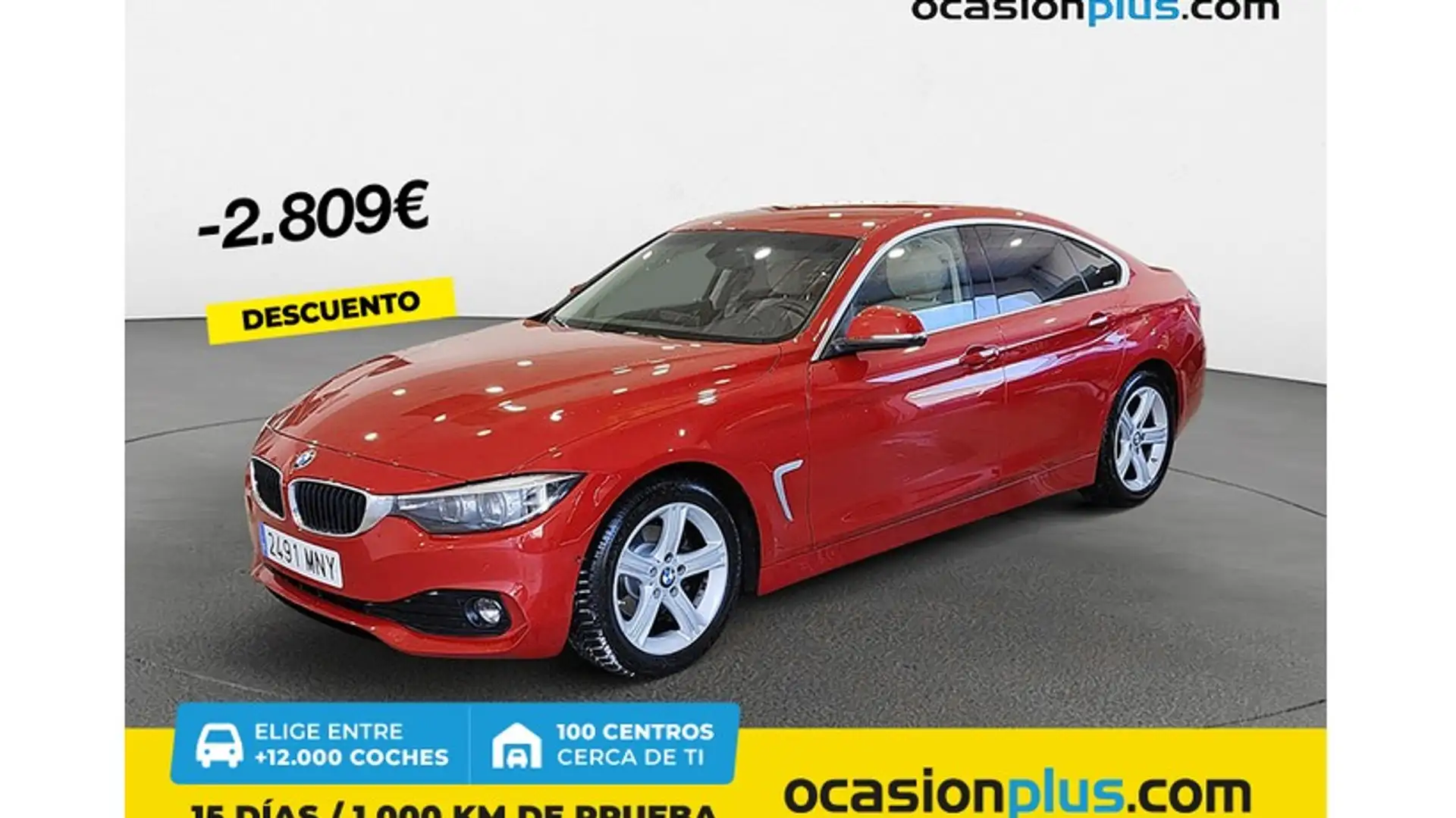 BMW 418 418dA Gran Coupé Piros - 1