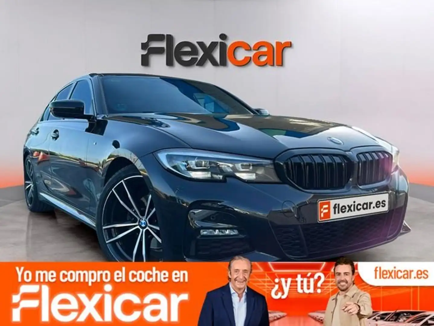 BMW 320 320dA Negro - 1