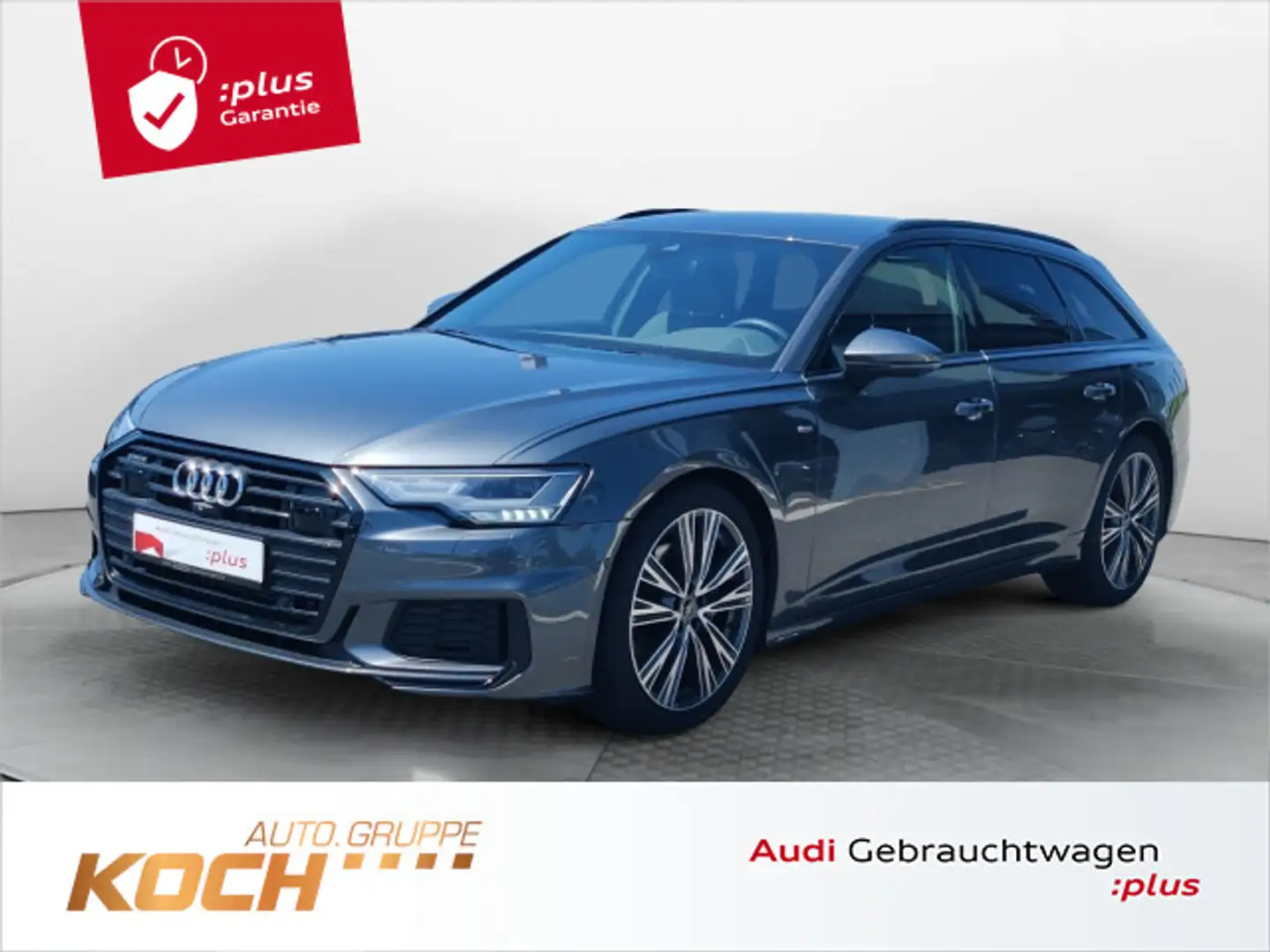 Audi A6 45 TFSI q. S-Tronic S-Line 2x, LED, AHK Grau - 1