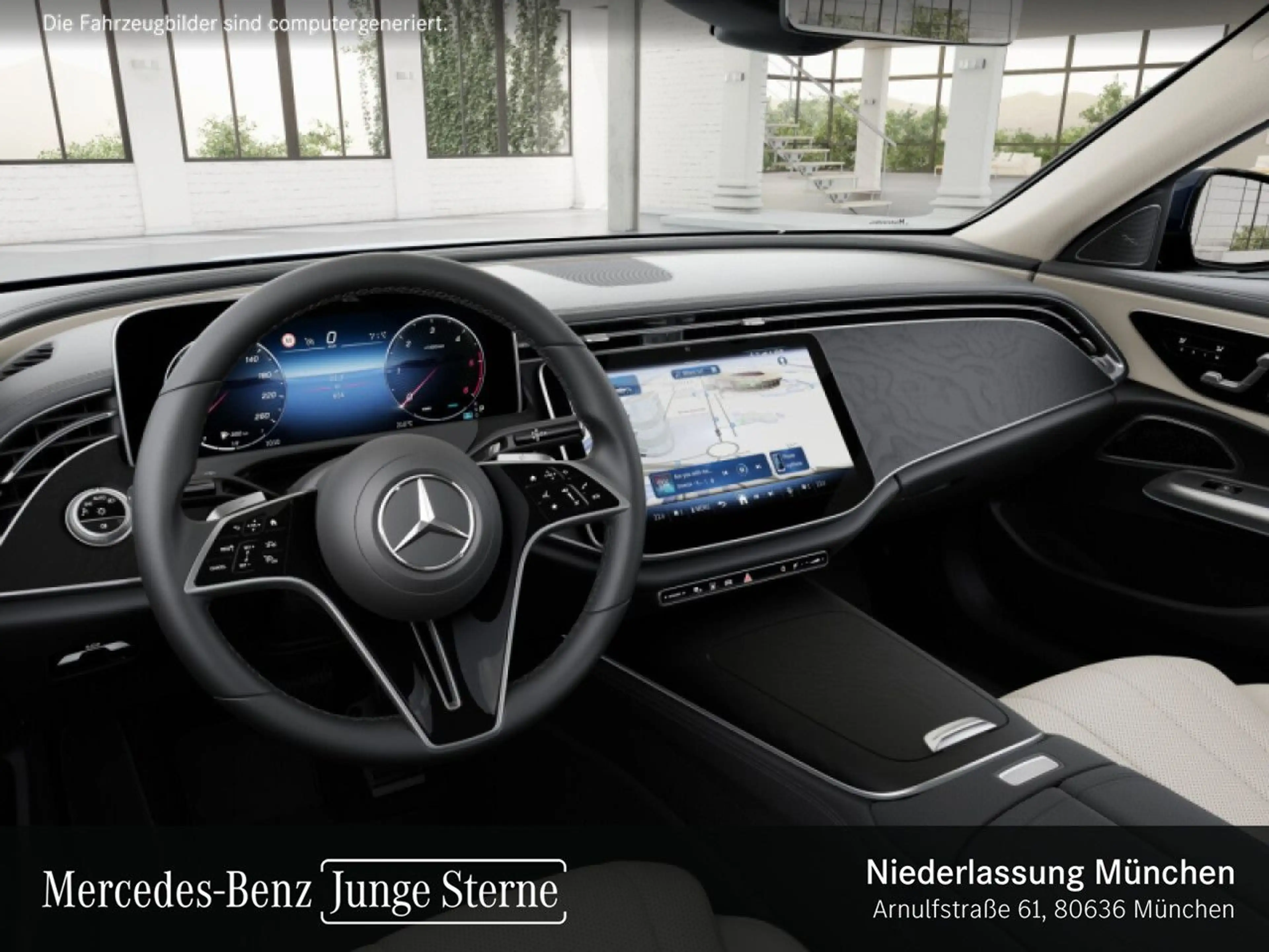 Mercedes-Benz E 220 d 4M Avantgarde Fahrass WideScreen 360° PTS — photo 9