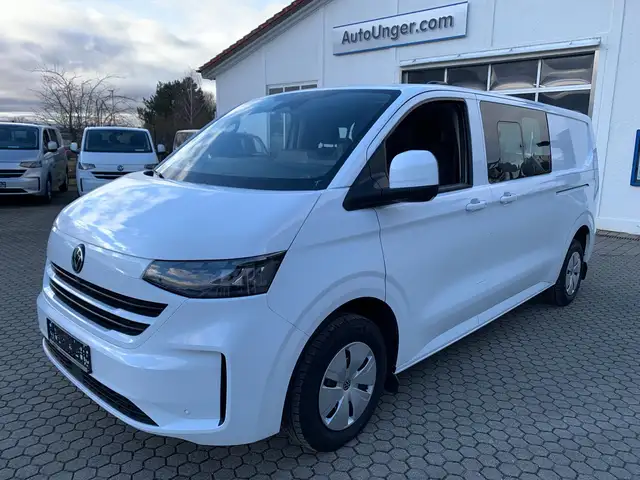 Volkswagen T7 Transporter Kasten Plus Mixto lang LED 6Sitzer 2x Schiebetür