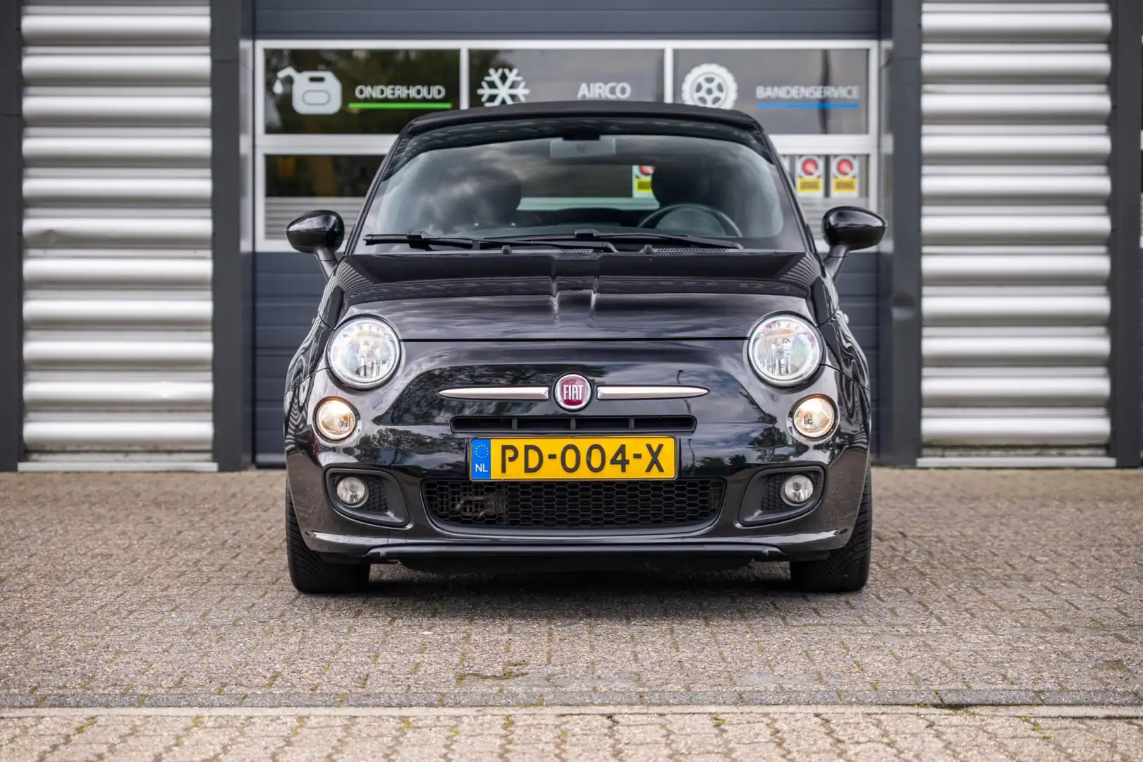 Fiat 500 0.9 TwinAir Turbo Zwart - 2