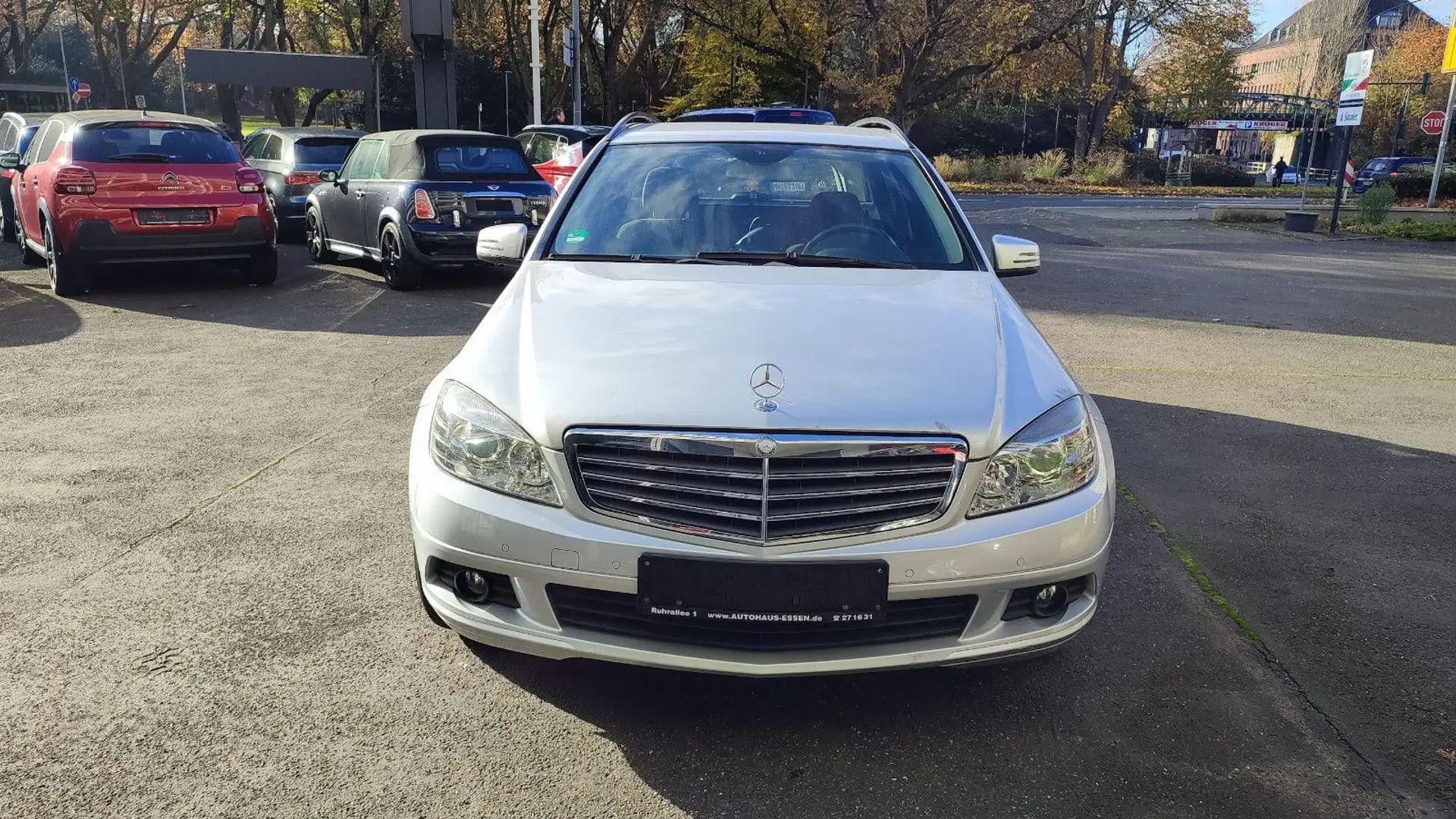 Mercedes-Benz C 180 T CGI Autom. mit Motorschaden Silber - 2