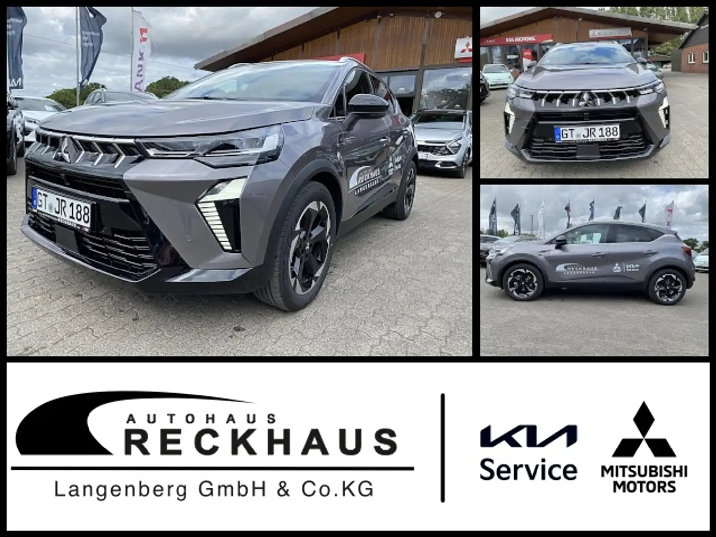 Mitsubishi ASX EDITION 1,8l HEV AT Klima Navi Rückfahrkamera Gris - 1