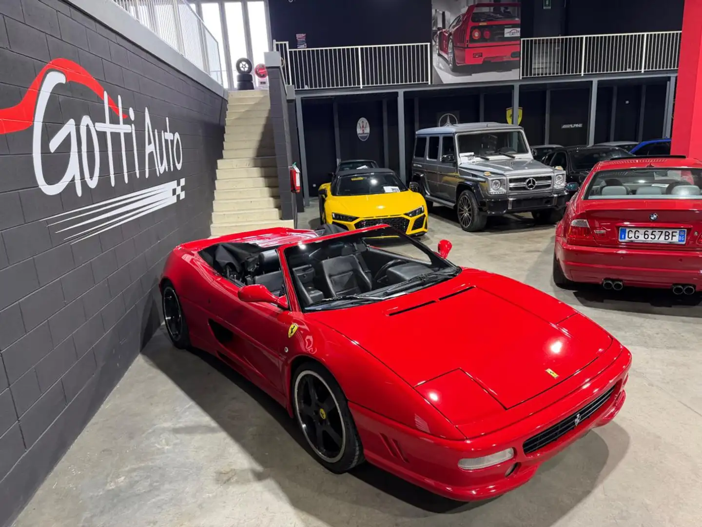 Ferrari F355 RIGOROSAMENTE MANUALE ASI SERVICE Rojo - 2