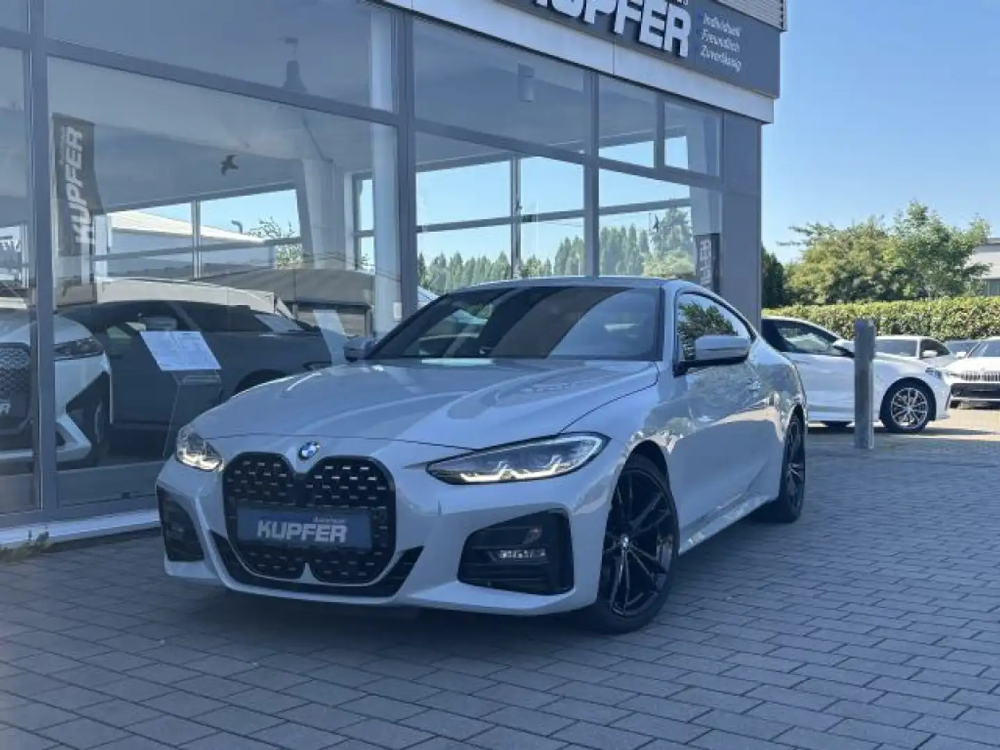 BMW 420 i Coupe M Sportpaket 19-Parkass.°NAVI°HIFI Grigio - 1