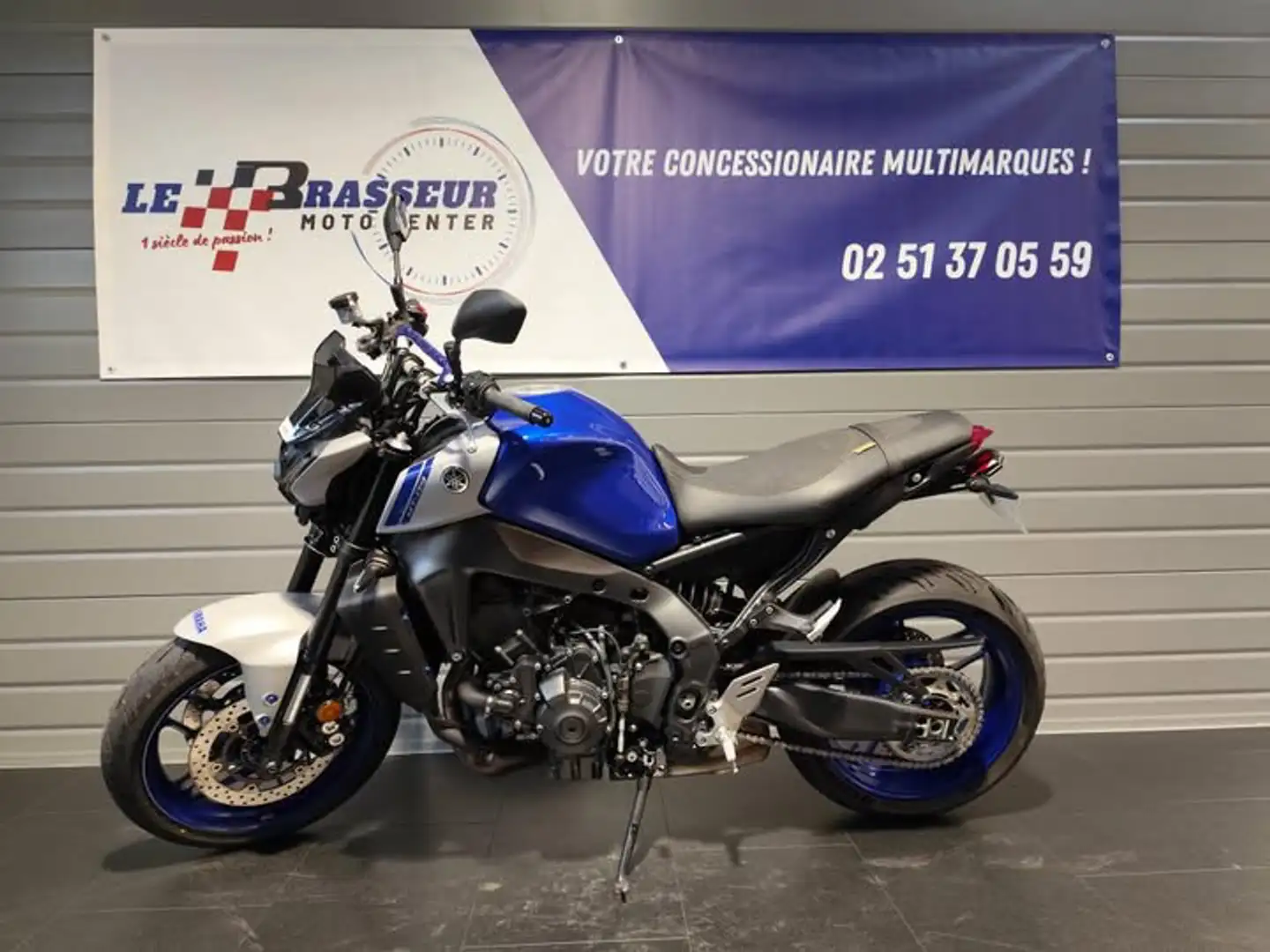 Yamaha MT-09 Modrá - 2