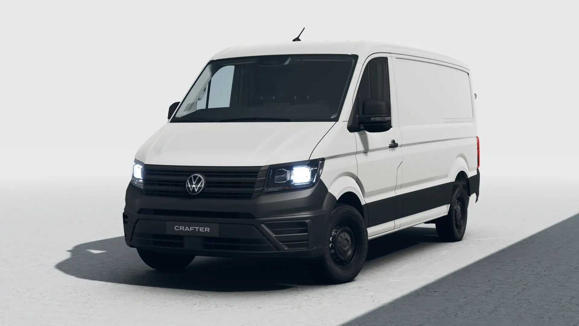 Volkswagen Crafter Kasten 30 L3H2 2.0 TDI Kamera+Klima+AHK+App+MFL Blanc - 1