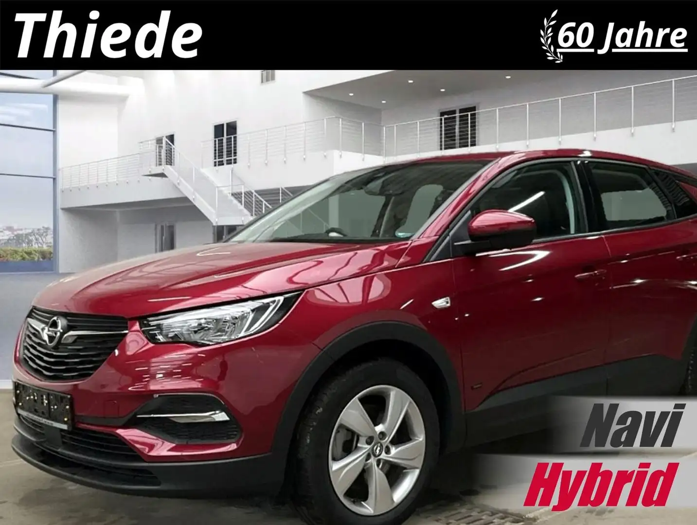 Opel Grandland X 1.6 HYBRID EDIT. NAVI/KAMERA/AHK Rouge - 1